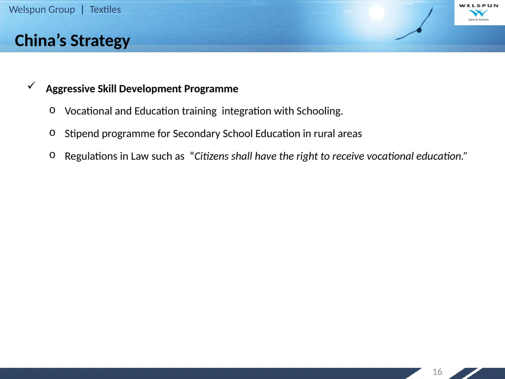 Strategy for Increasing India’s Share in Global - slide 16 of 46