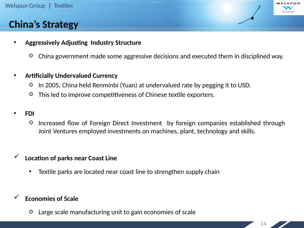 Strategy for Increasing India’s Share in Global - slide 14 of 46