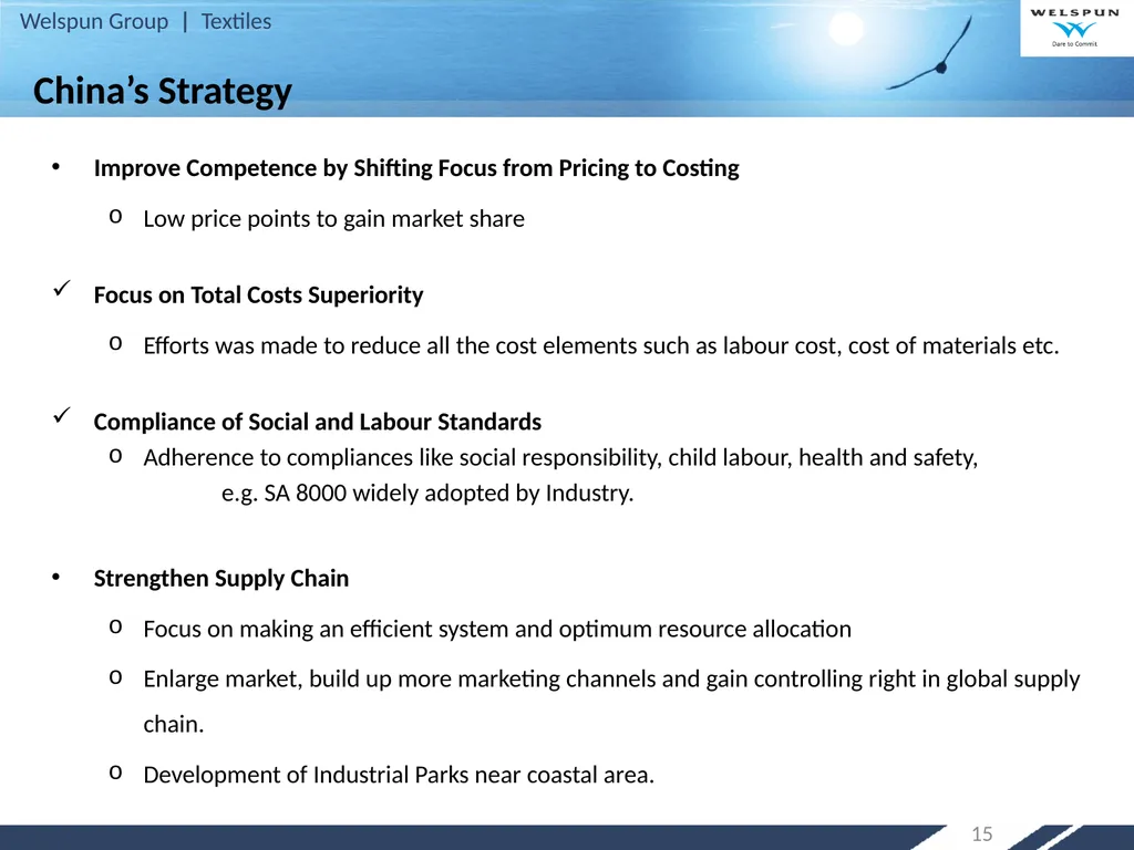 Strategy for Increasing India’s Share in Global - slide 15 of 46