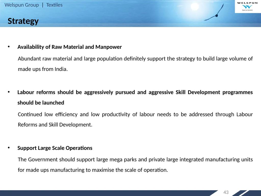 Strategy for Increasing India’s Share in Global - slide 43 of 46