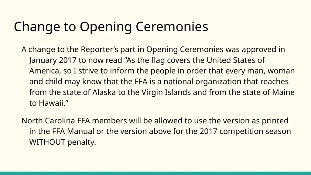 Parliamentary Procedure Guide for FFA Judges Note - slide 5 of 29