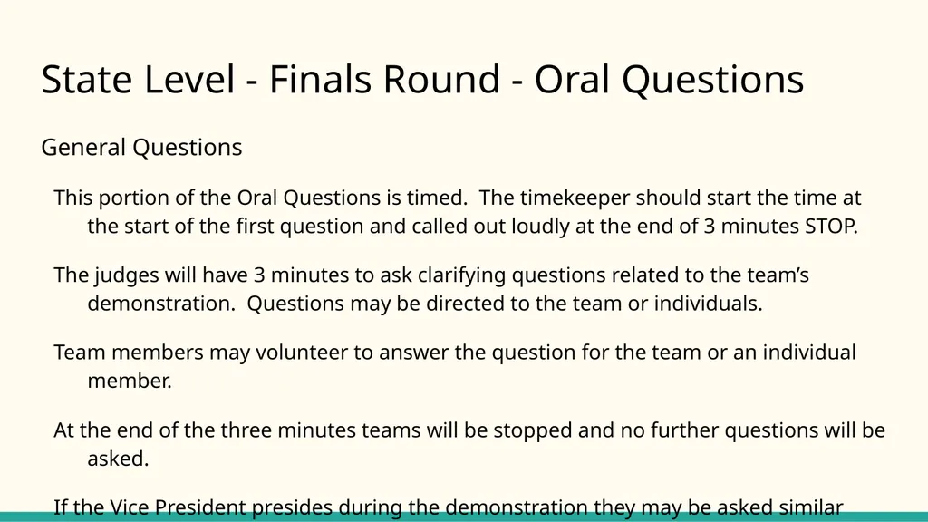 Parliamentary Procedure Guide for FFA Judges Note - slide 26 of 29