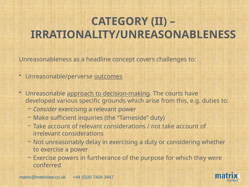 GROUNDS FOR JUDICIAL REVIEW Darryl Hutcheon 19 - slide 6 of 9