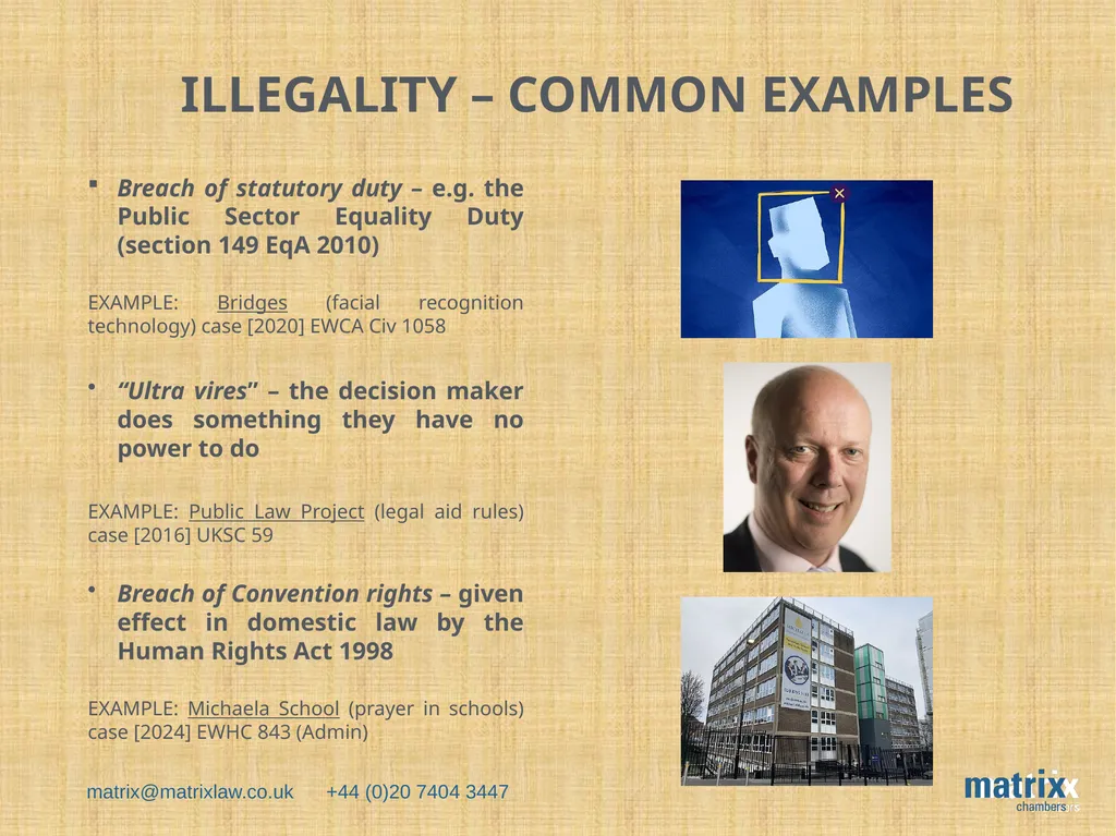 GROUNDS FOR JUDICIAL REVIEW Darryl Hutcheon 19 - slide 4 of 9