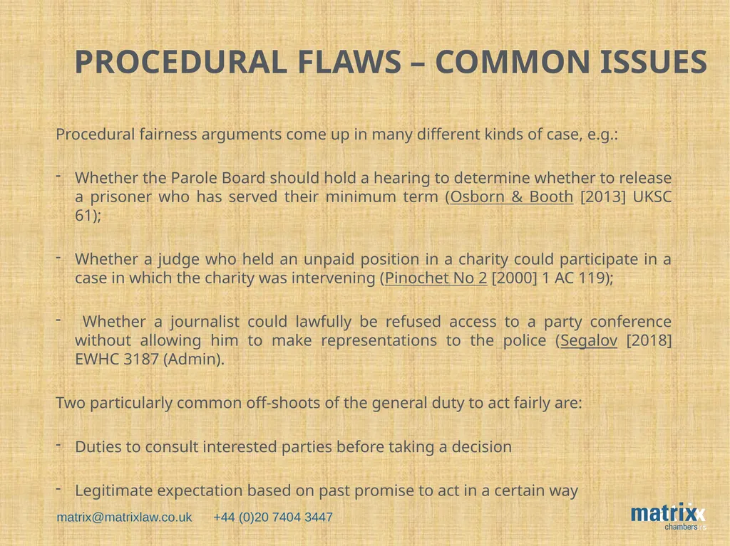 GROUNDS FOR JUDICIAL REVIEW Darryl Hutcheon 19 - slide 8 of 9