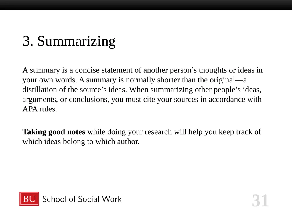 ACADEMIC HONESTY 2023-2024 Six Fundamental Values - slide 31 of 41