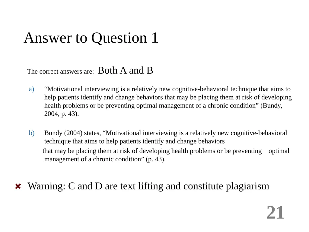 ACADEMIC HONESTY 2023-2024 Six Fundamental Values - slide 21 of 41
