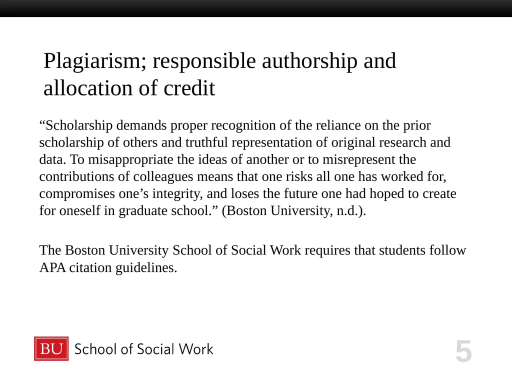 ACADEMIC HONESTY 2023-2024 Six Fundamental Values - slide 5 of 41