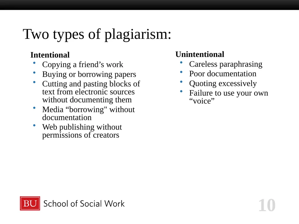 ACADEMIC HONESTY 2023-2024 Six Fundamental Values - slide 10 of 41