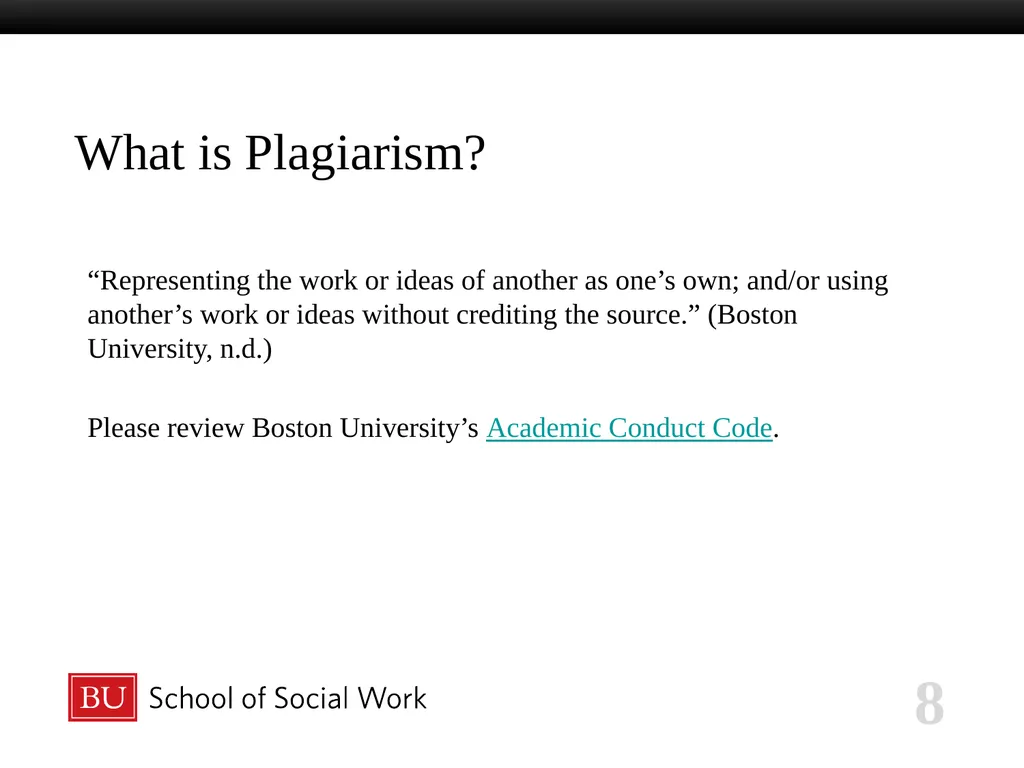 ACADEMIC HONESTY 2023-2024 Six Fundamental Values - slide 8 of 41