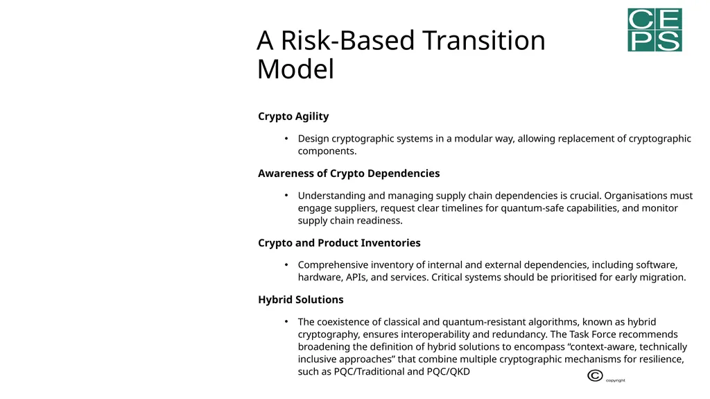 CEPS Task Force on Strengthening the EU Transition - slide 10 of 26