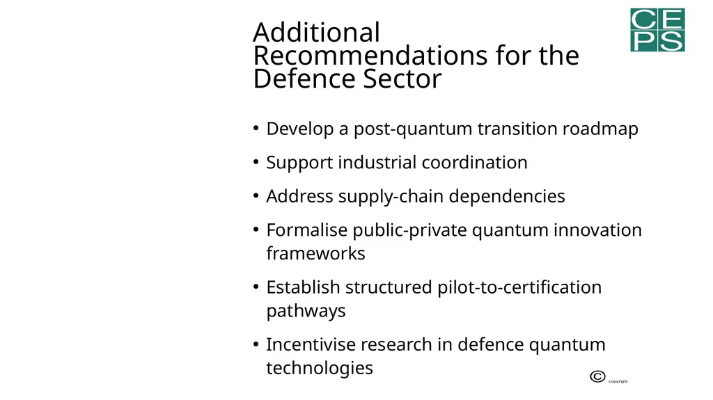 CEPS Task Force on Strengthening the EU Transition - slide 26 of 26
