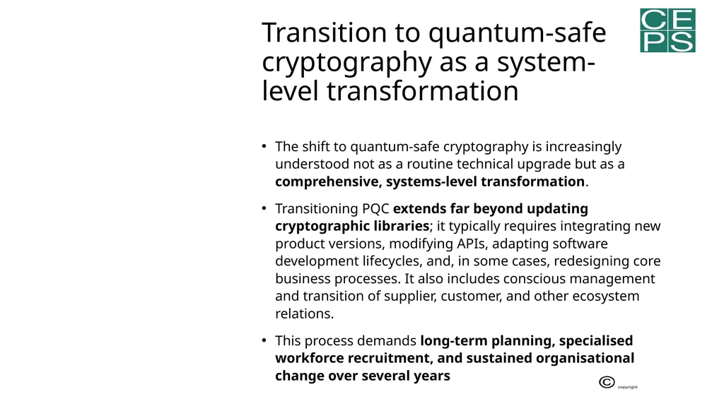CEPS Task Force on Strengthening the EU Transition - slide 5 of 26