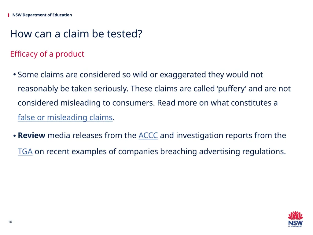Investigating Science Science HSC hub We would - slide 10 of 20