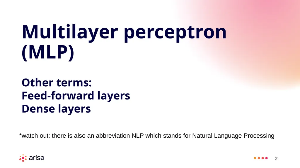 ARISA Learning Material MACHINE LEARNING ENGINEER - slide 21 of 53
