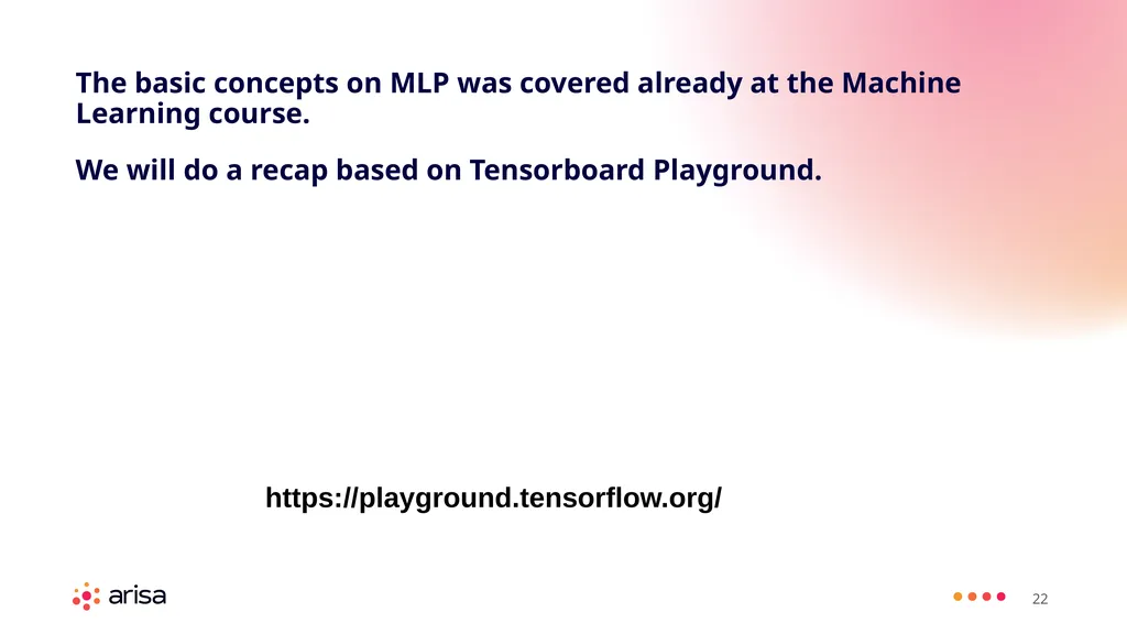 ARISA Learning Material MACHINE LEARNING ENGINEER - slide 22 of 53