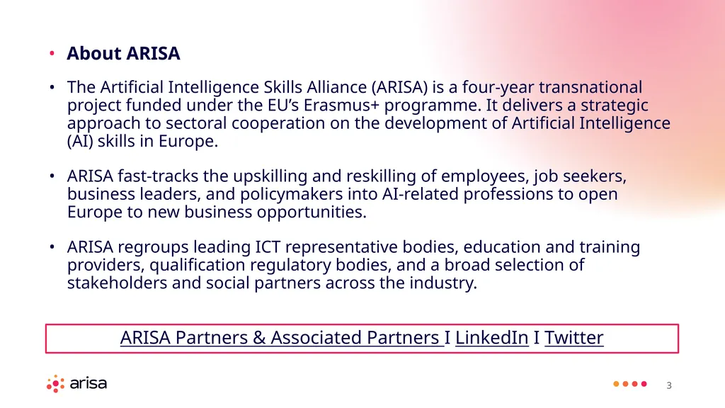 ARISA Learning Material MACHINE LEARNING ENGINEER - slide 3 of 53
