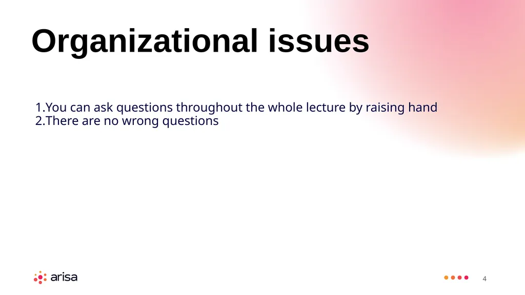ARISA Learning Material MACHINE LEARNING ENGINEER - slide 4 of 53