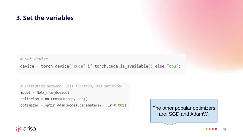 ARISA Learning Material MACHINE LEARNING ENGINEER - slide 40 of 53