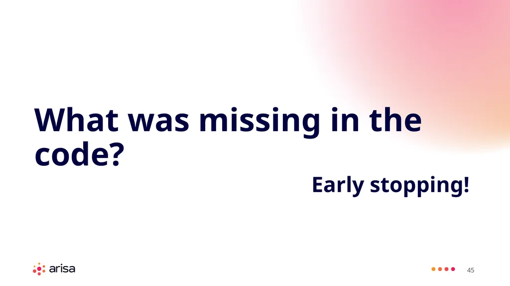 ARISA Learning Material MACHINE LEARNING ENGINEER - slide 45 of 53