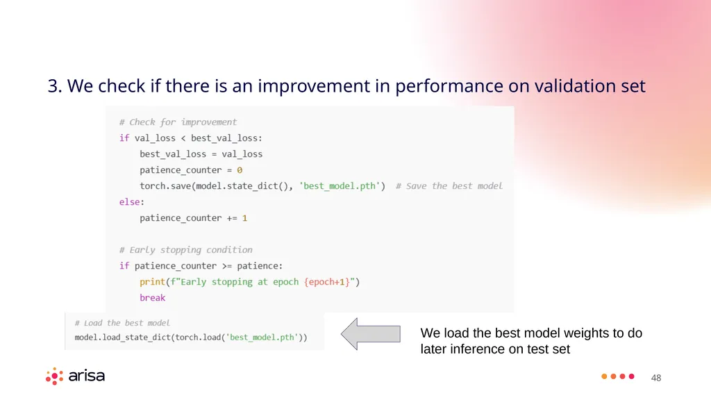 ARISA Learning Material MACHINE LEARNING ENGINEER - slide 48 of 53