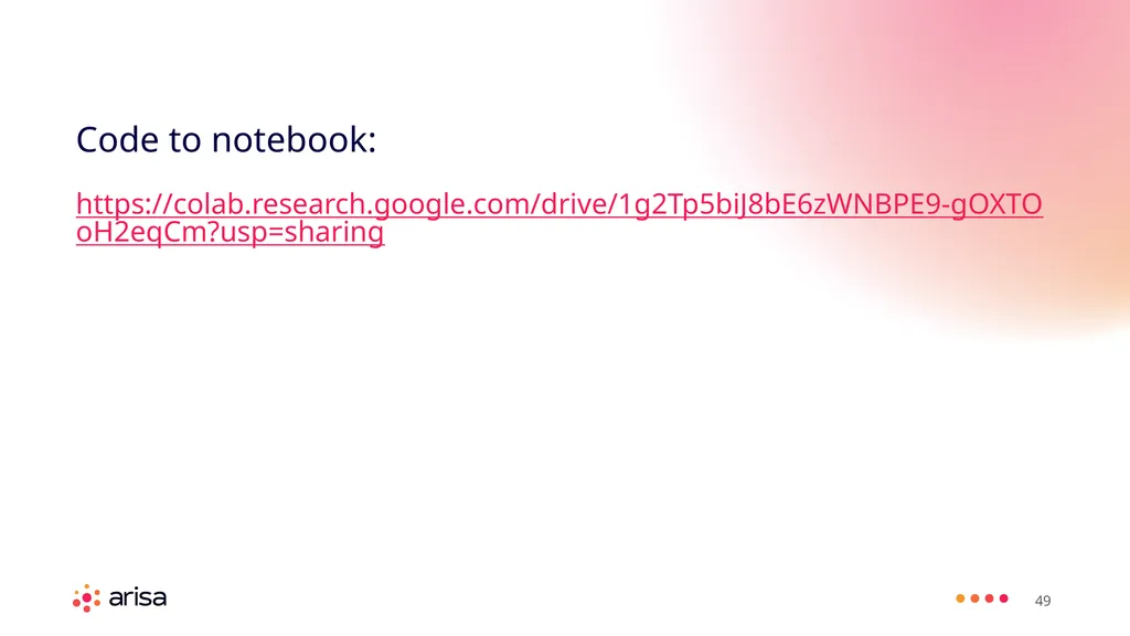 ARISA Learning Material MACHINE LEARNING ENGINEER - slide 49 of 53