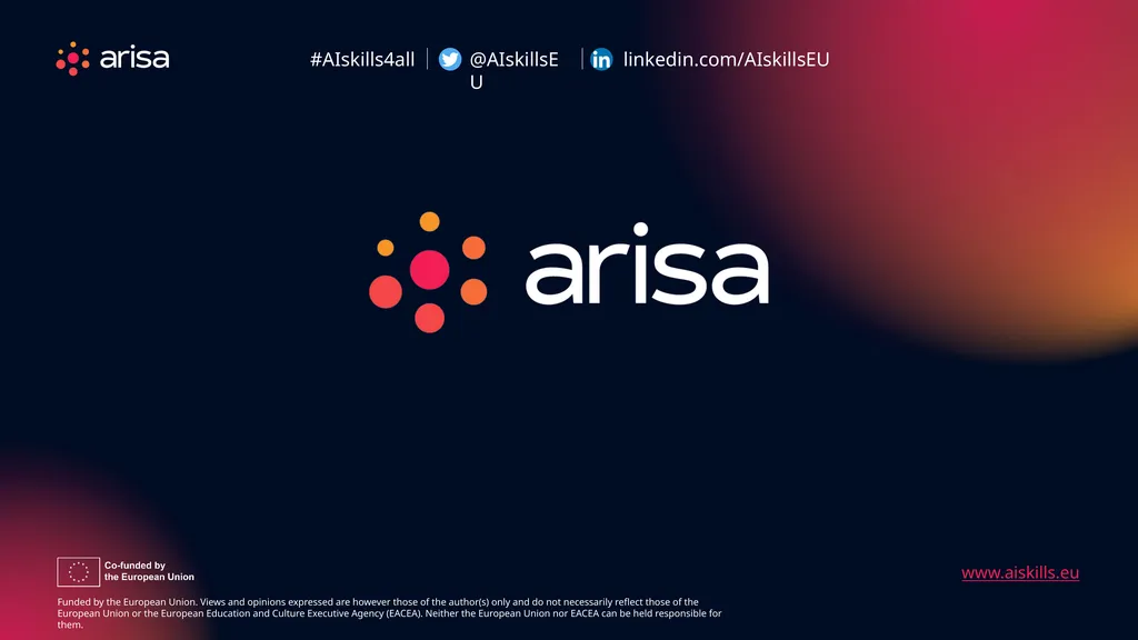 ARISA Learning Material MACHINE LEARNING ENGINEER - slide 53 of 53