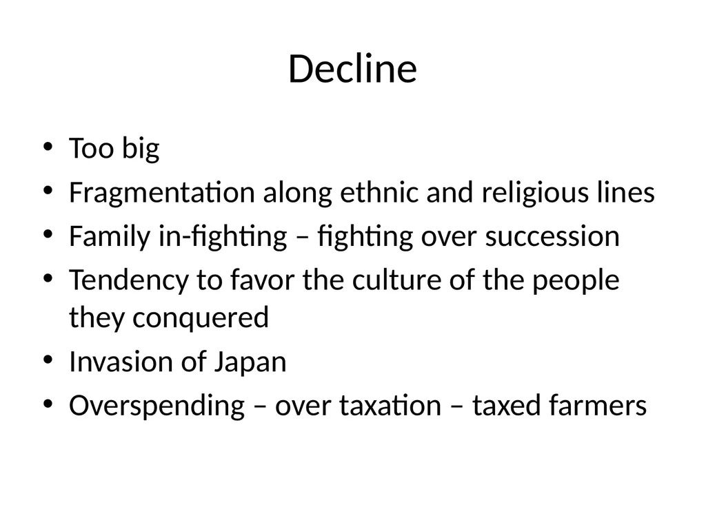 The Mongols Mongols Groups of nomadic tribes in - slide 9 of 13