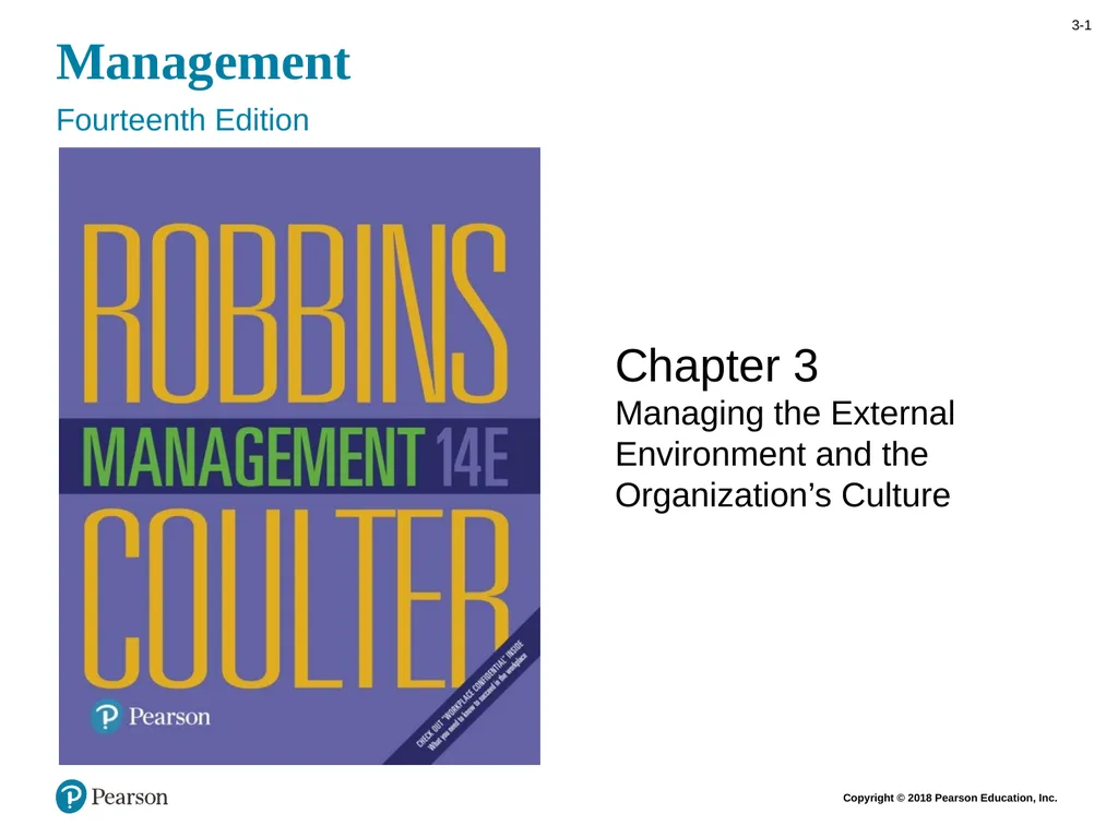 Management Fourteenth Edition Chapter 3 Managing - slide 1 of 38