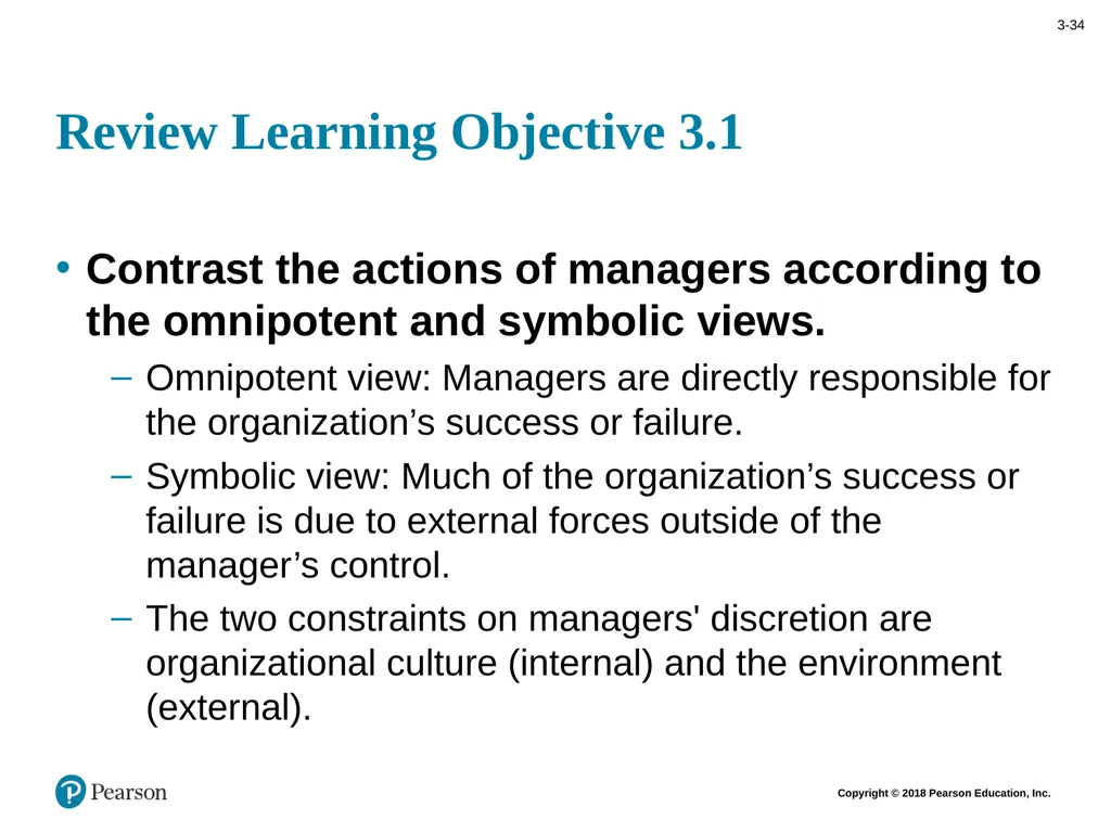 Management Fourteenth Edition Chapter 3 Managing - slide 34 of 38