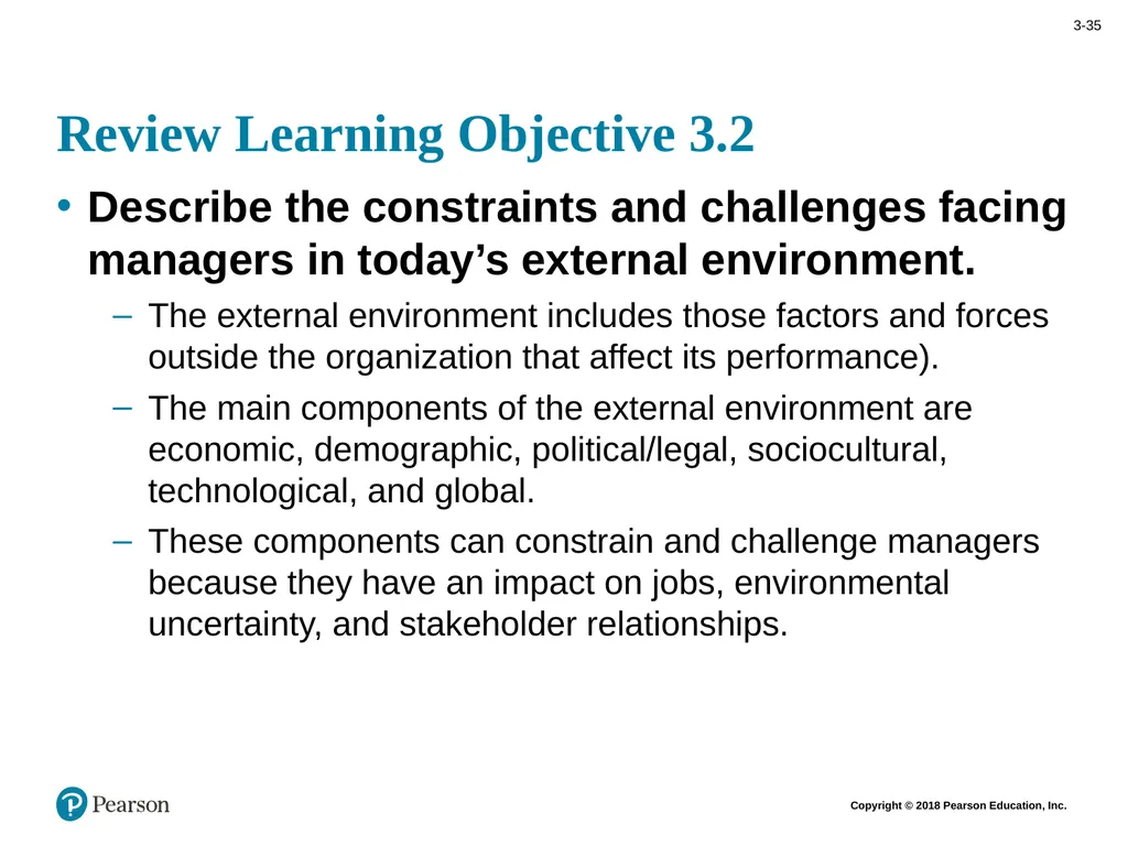 Management Fourteenth Edition Chapter 3 Managing - slide 35 of 38