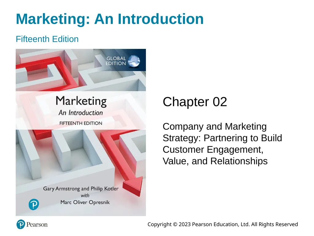 Company and Marketing Strategy: Partnering to - slide 2 of 52