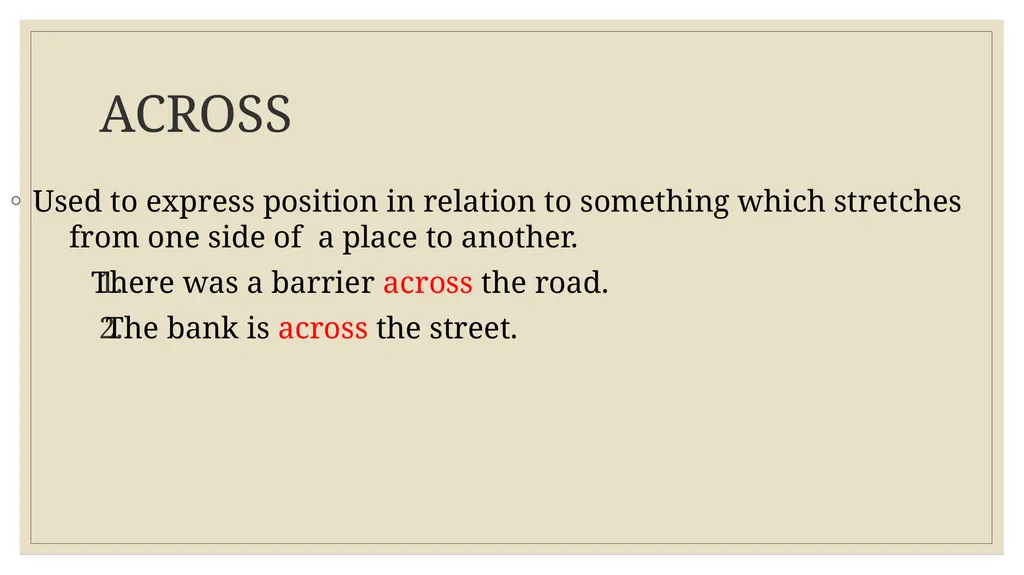 PREPOSITION DEFINITION ◦ A preposition links - slide 21 of 35
