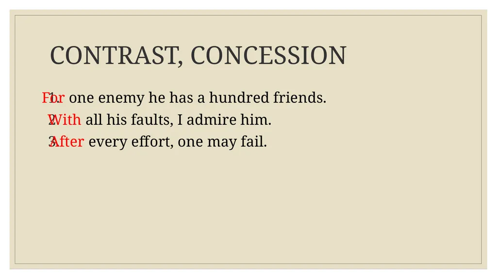 PREPOSITION DEFINITION ◦ A preposition links - slide 16 of 35
