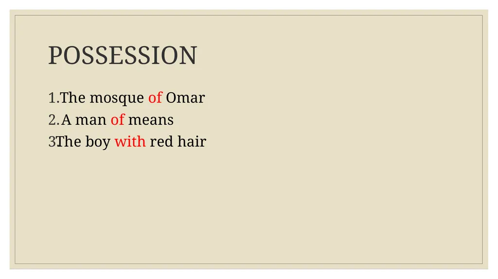 PREPOSITION DEFINITION ◦ A preposition links - slide 14 of 35
