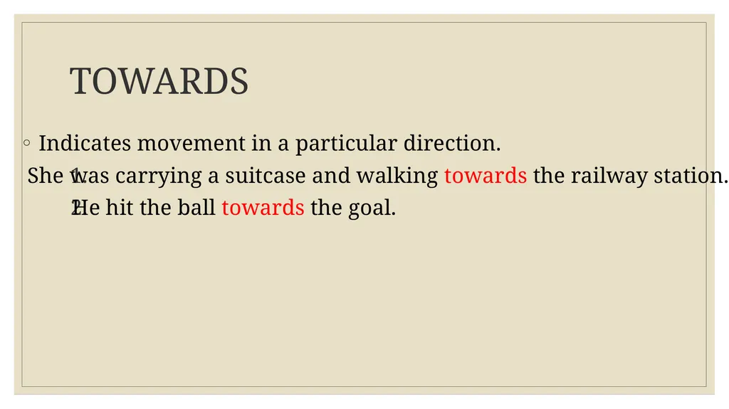 PREPOSITION DEFINITION ◦ A preposition links - slide 25 of 35