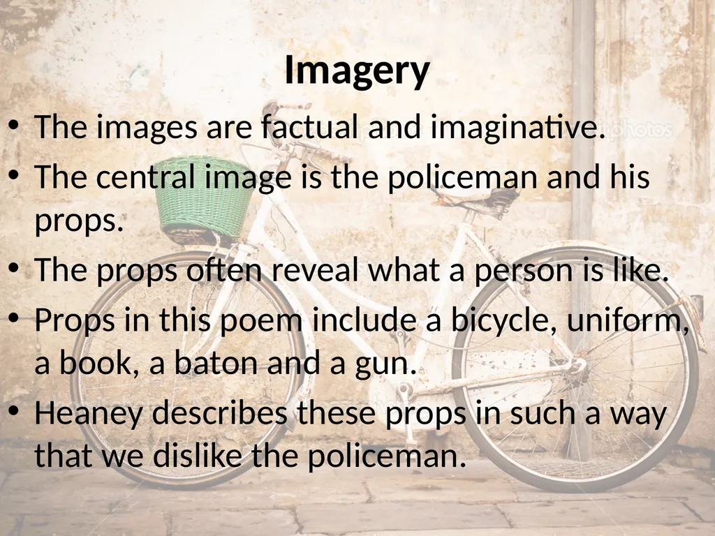 A Constable Calls Seamus Heaney In ‘A Constable - slide 12 of 12