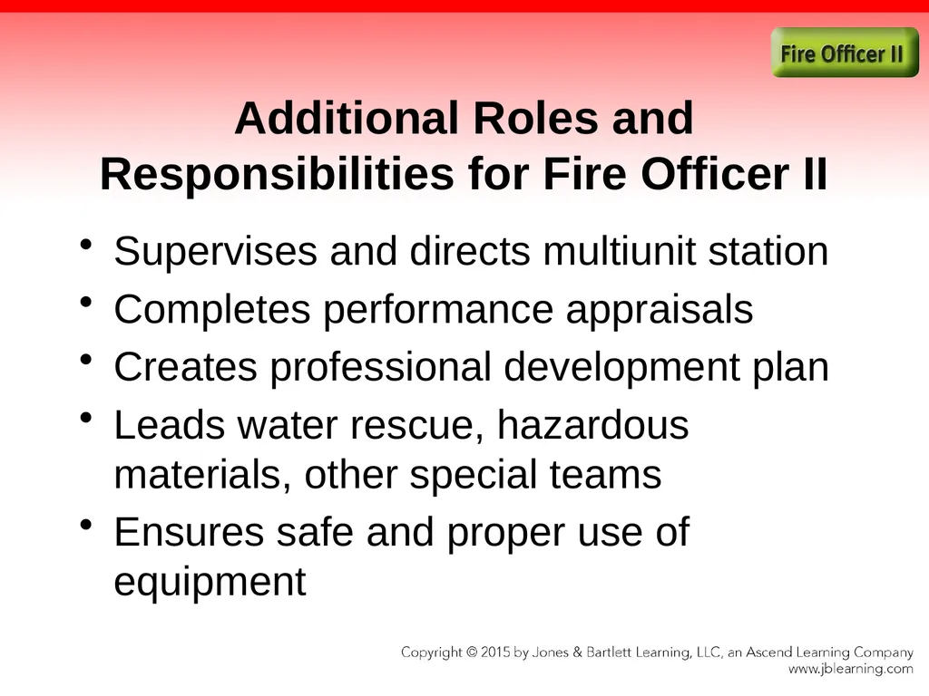 Chapter 1 Introduction to the Fire Officer Fire - slide 53 of 65