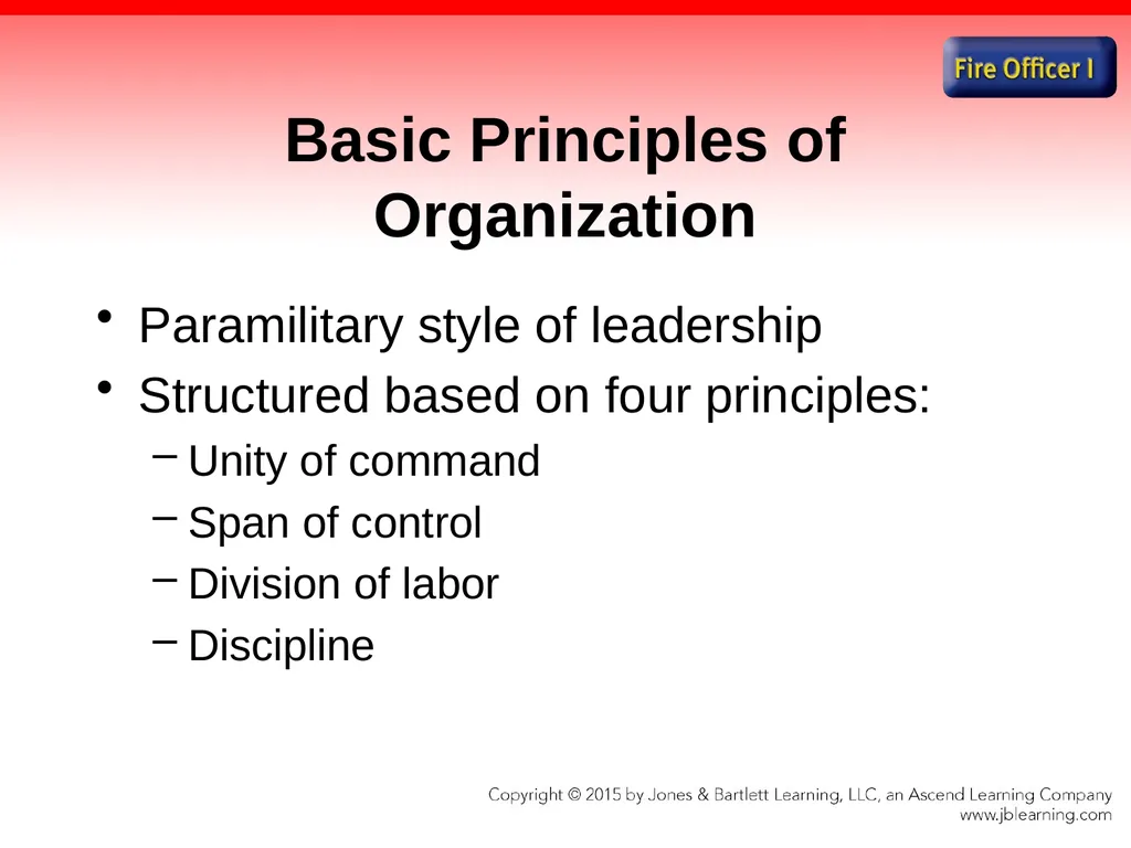 Chapter 1 Introduction to the Fire Officer Fire - slide 34 of 65