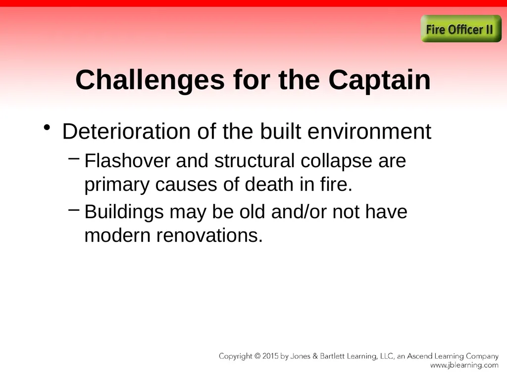 Chapter 1 Introduction to the Fire Officer Fire - slide 58 of 65