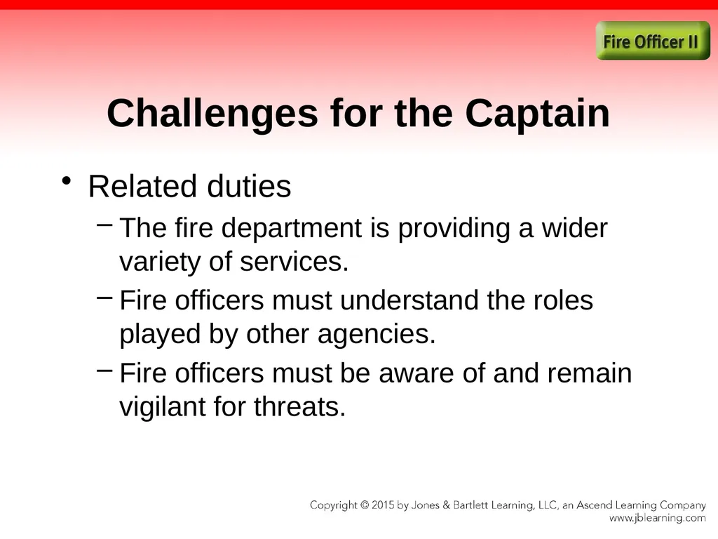 Chapter 1 Introduction to the Fire Officer Fire - slide 59 of 65