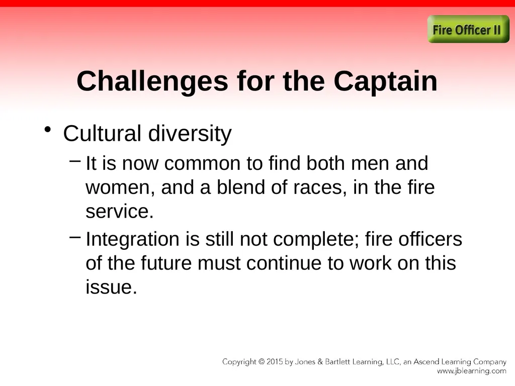 Chapter 1 Introduction to the Fire Officer Fire - slide 60 of 65