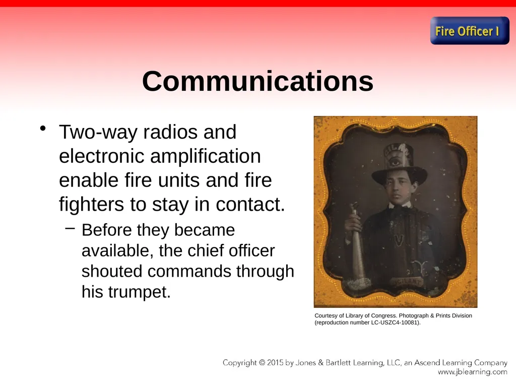 Chapter 1 Introduction to the Fire Officer Fire - slide 25 of 65