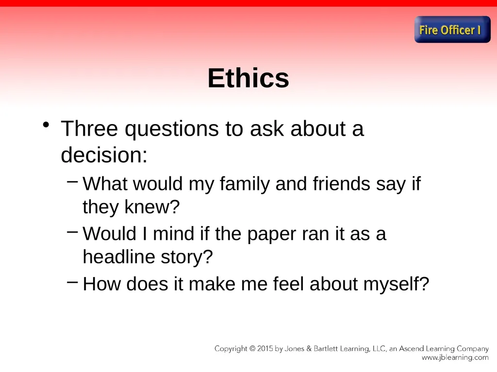 Chapter 1 Introduction to the Fire Officer Fire - slide 48 of 65