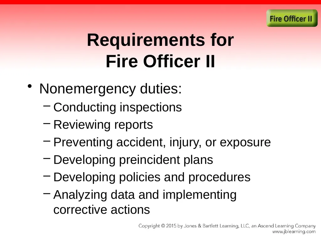 Chapter 1 Introduction to the Fire Officer Fire - slide 50 of 65