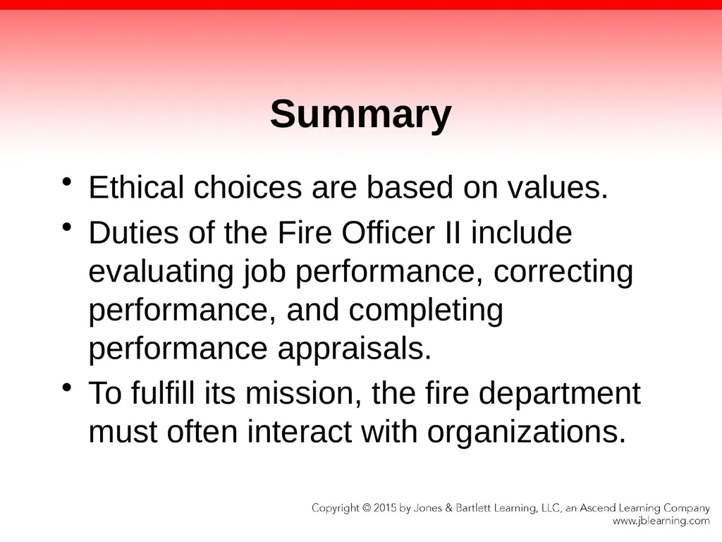 Chapter 1 Introduction to the Fire Officer Fire - slide 64 of 65