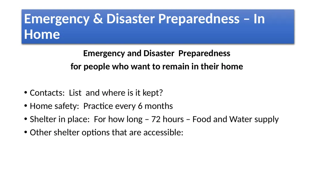 Whole Community Approach Emergency & Disaster - slide 7 of 12