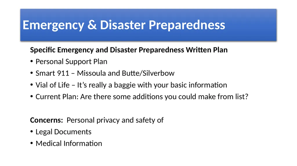 Whole Community Approach Emergency & Disaster - slide 8 of 12