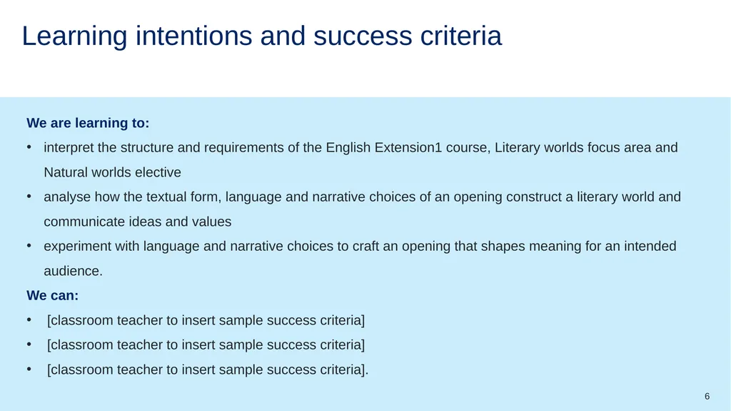 Symbols to support learning Listen Class - slide 6 of 34