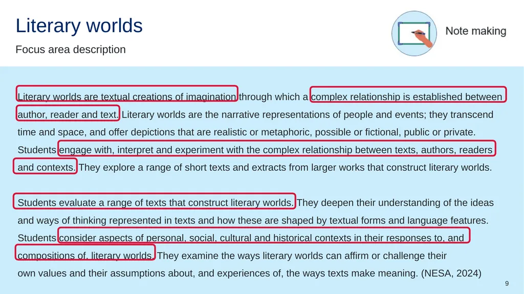 Symbols to support learning Listen Class - slide 9 of 34